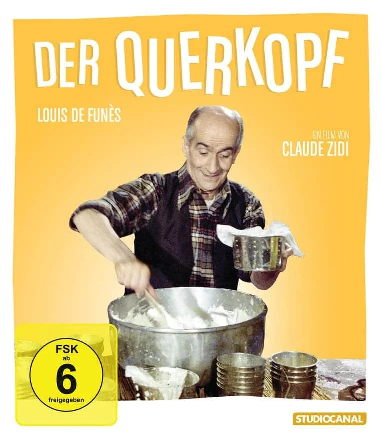 Der Querkopf blu-ray cover