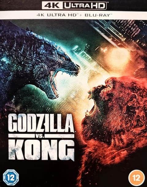 Godzilla vs Kong UHD Cover