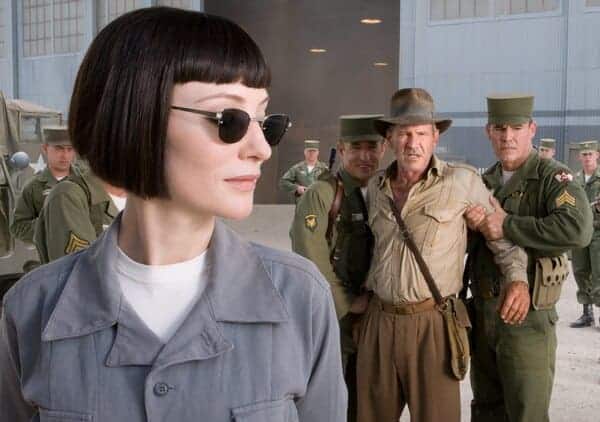 Indiana Jones : Harrison Ford und Cate Blanchett