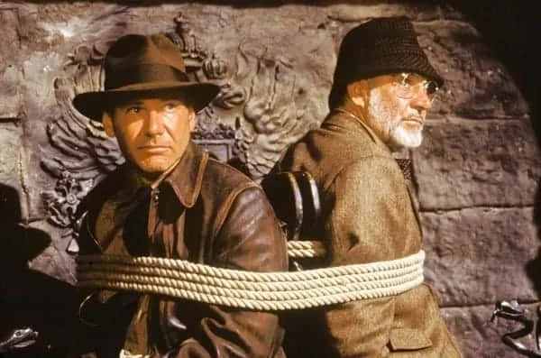 Indiana Jones: Harrison Ford und Sean Connery