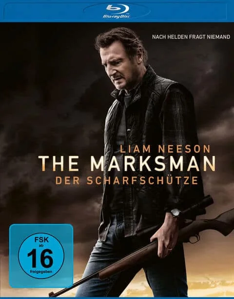 the marksman - der scharfschütze - blu-ray cover
