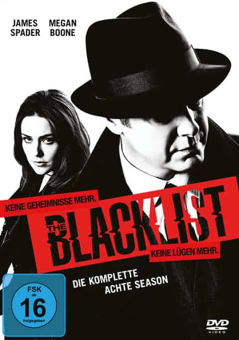 The Blacklist Staffel 8 DVD Cover