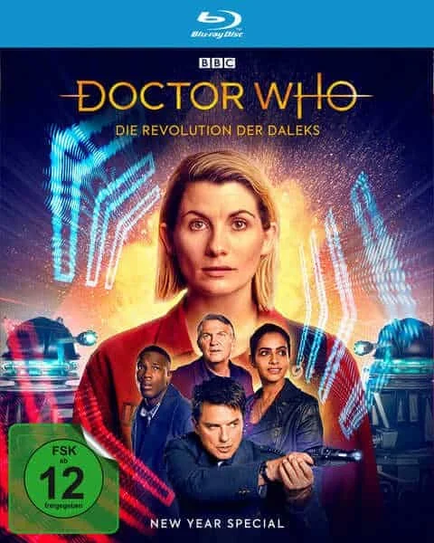 Doctor Who - Revolution der Daleks - Blu-ray Cover