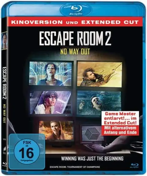 escape room 2 - blu-ray cover