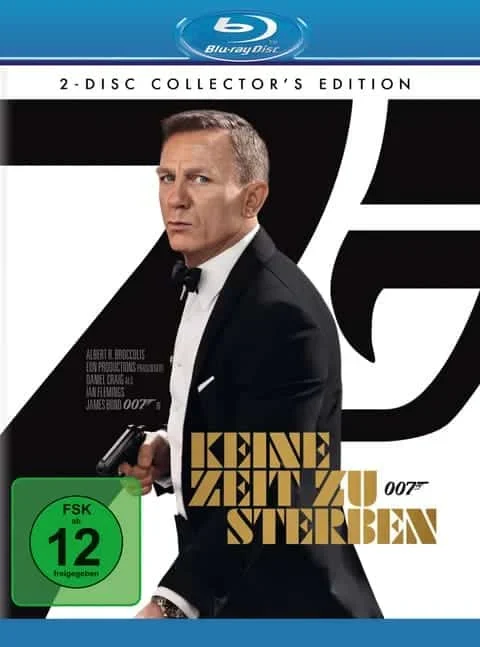 Keine Zeit zu sterben - Blu-ray Cover