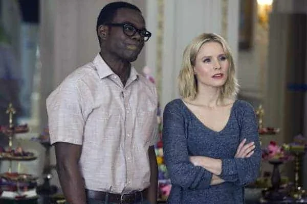 the good place - chidi und eleanor