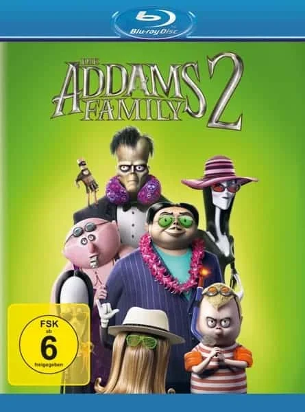 Addams Family 2 (2021) - Blu-ray Cover