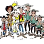 Lucky Luke Serie Gruppenbild