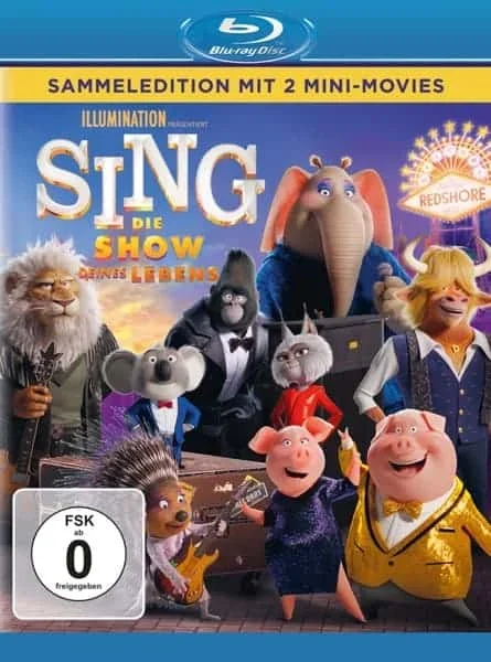 Sing 2 die show deines lebens blu-ray over