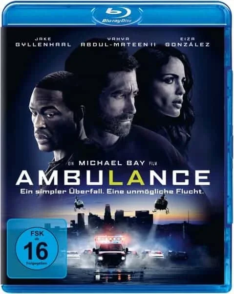 Ambulance Blu-ray Cover