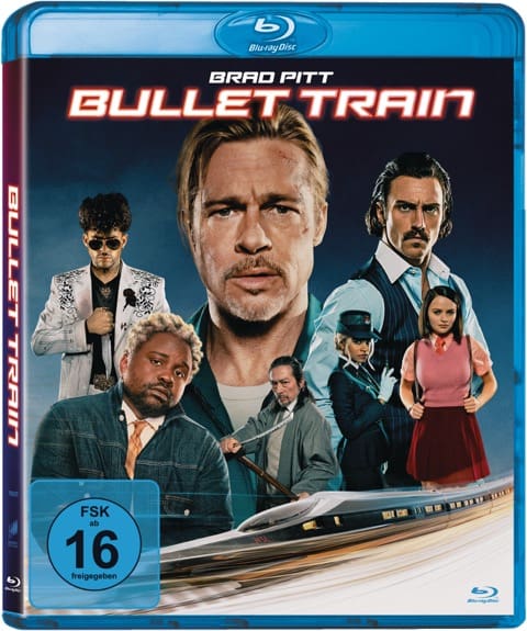 Bullet Train Blu-ray Cover