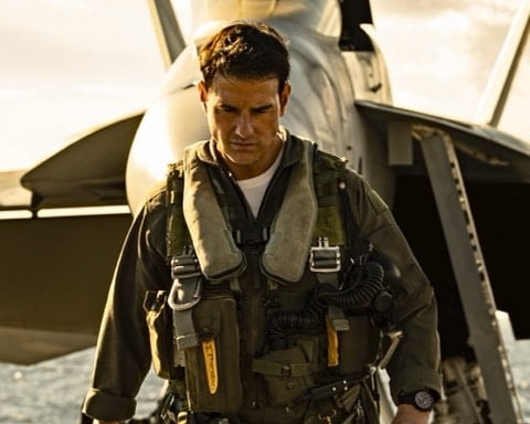 Top Gun Maverick Titelbild mit Tom Cruise