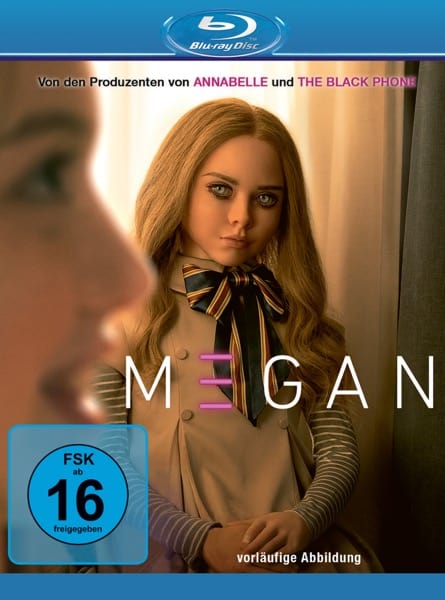 M3gan Uncut Blu-ray Cover