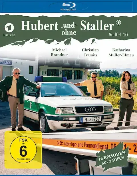 blu-ray cover der 10. Staffel von hubert ohne staller