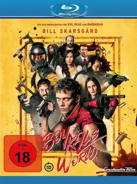 boy kills world blu ray cover