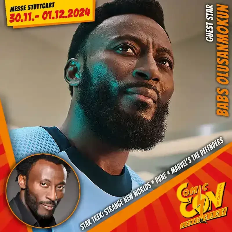ccon comiccon stuttgart 2024 guest babs olusanmokun