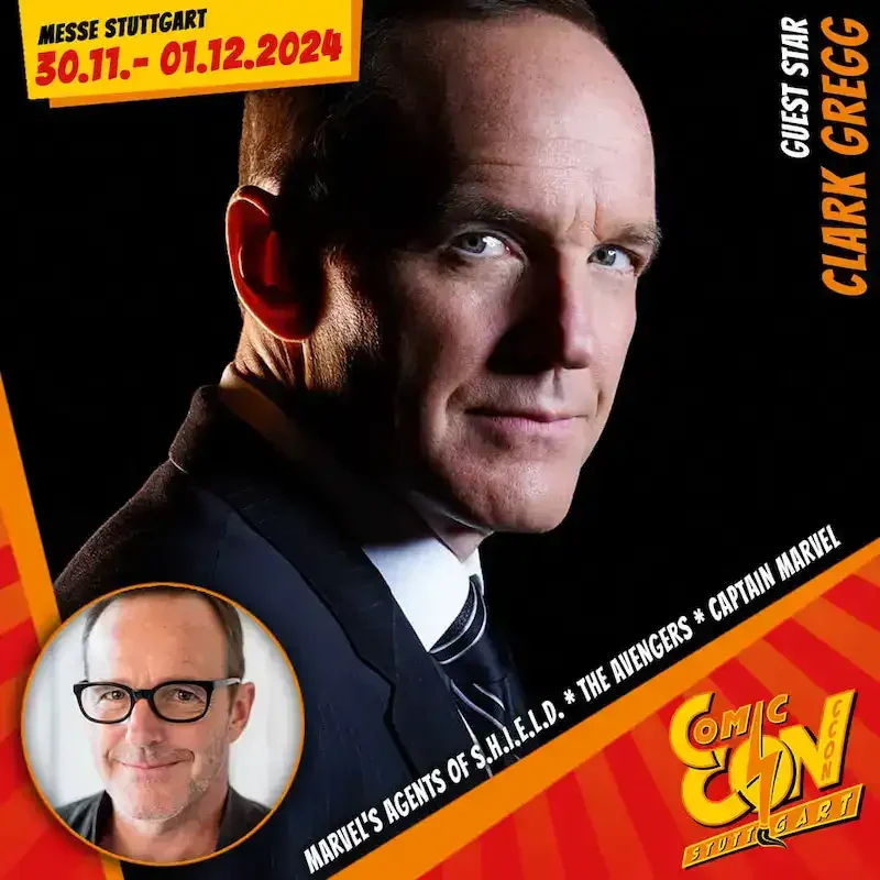 ccon comiccon stuttgart 2024 guest clark gregg