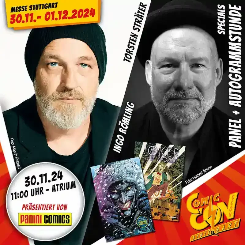 ccon comiccon stuttgart 2024 specials torsten straeter ingo roemling