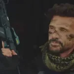 hounds of war: frank grillo als ryder mit sturmgewehr