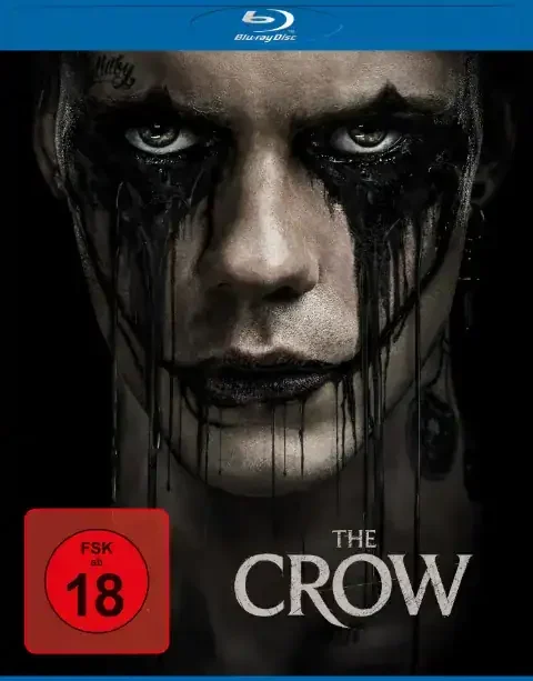 the crow 2024 blu ray cover