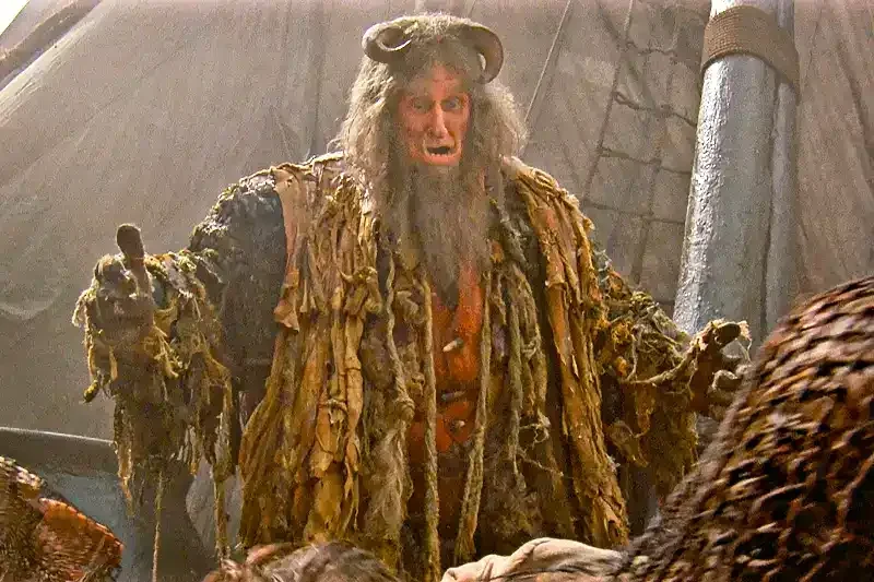 time bandits ein riese mit hörner