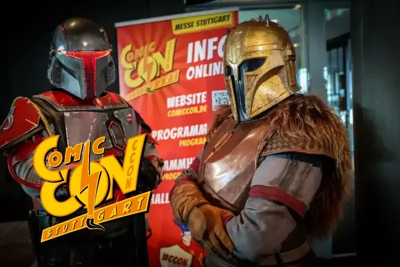 Cosplayer auf der Comic Con Stuttgart Messe