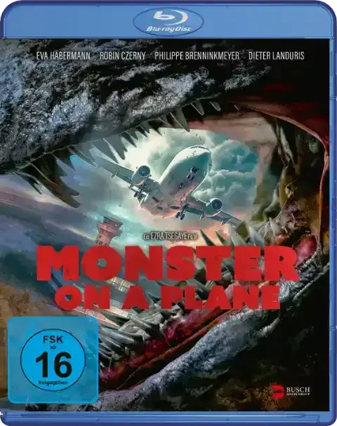 monster on a plane blu ray cover