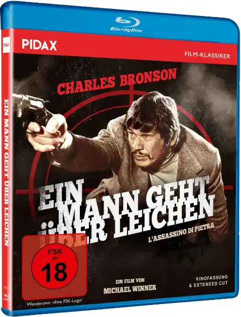 Ein Mann geht über Leichen, Blu-ray Cover.