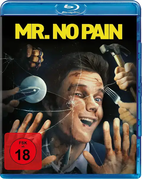 Blu-ray-Cover von Mr. No Pain, Humor und Spannung.
