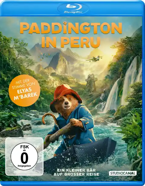 Paddington Bär in Peru Blu-ray Cover Abenteuer Landschaft