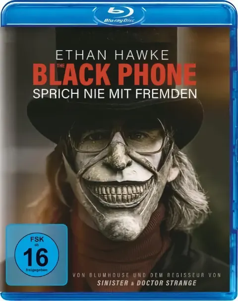 Black Phone Blu-ray Cover Abbildung