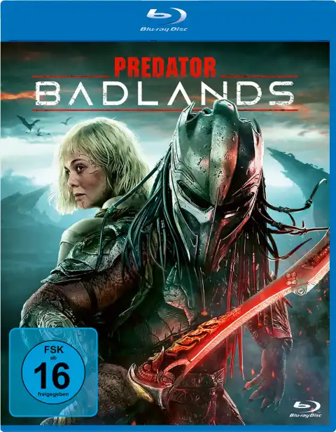 Predator: Badlands - Blu-ray Cover Abbildung