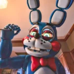 Ein Animatronic Hase mit Messer - Five Nights at Freddy's 2