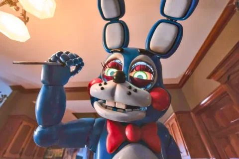 Ein Animatronic Hase mit Messer - Five Nights at Freddy's 2