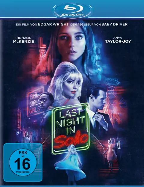 Abbildung des Blu-ray Covers des Films Last Night in Soho