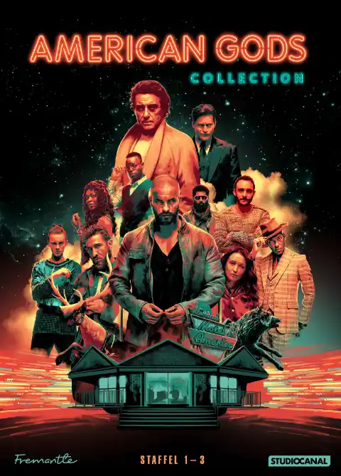 Abbildung des American Gods komplett Edtion Covers