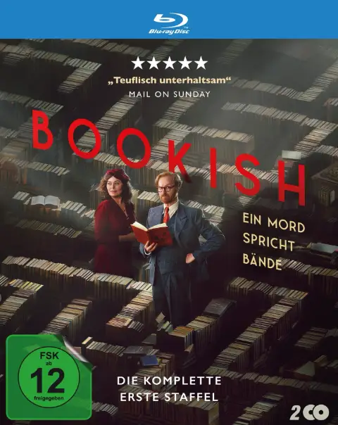 Bookish Blu-ray Cover – Ein Mord spricht Bände, Staffel 1