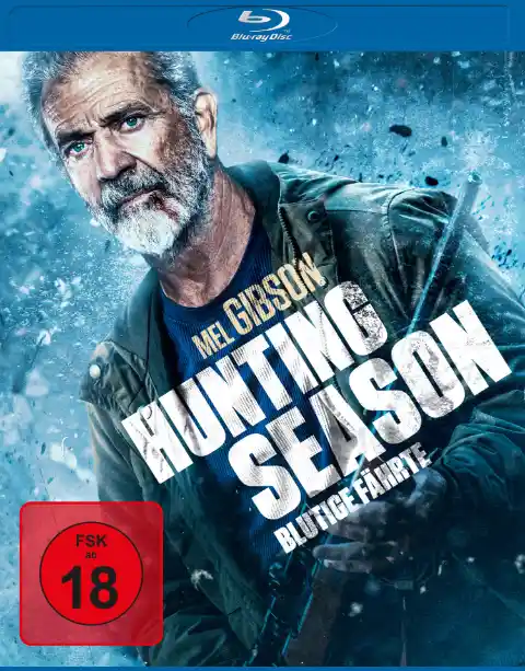 Abbildung Hunting Season Blu-ray Cover mit Mel Gibson