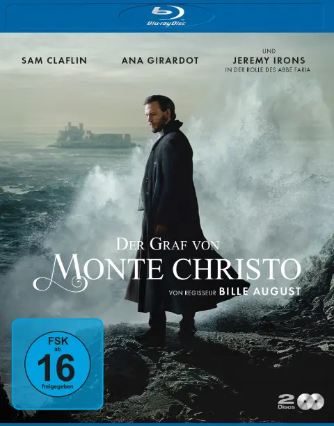 Blu-ray Cover Der Graf von Monte Christo mit Sam Claflin