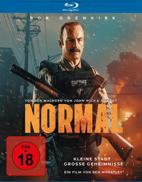 Blu-ray Cover Normal mit Bob Odenkirk als bewaffneter Sheriff