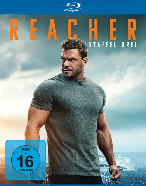 Reacher staffel 3 blu ray Cover